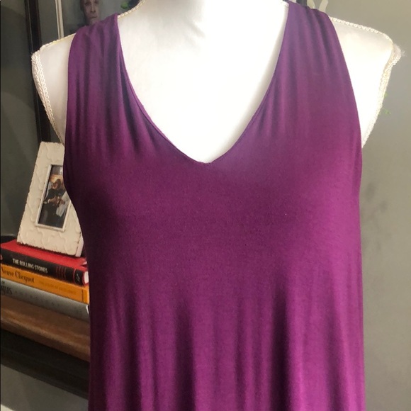 (Sold) ATHLETA Getaway Maxi Dress Wild Berry M - Picture 5 of 8
